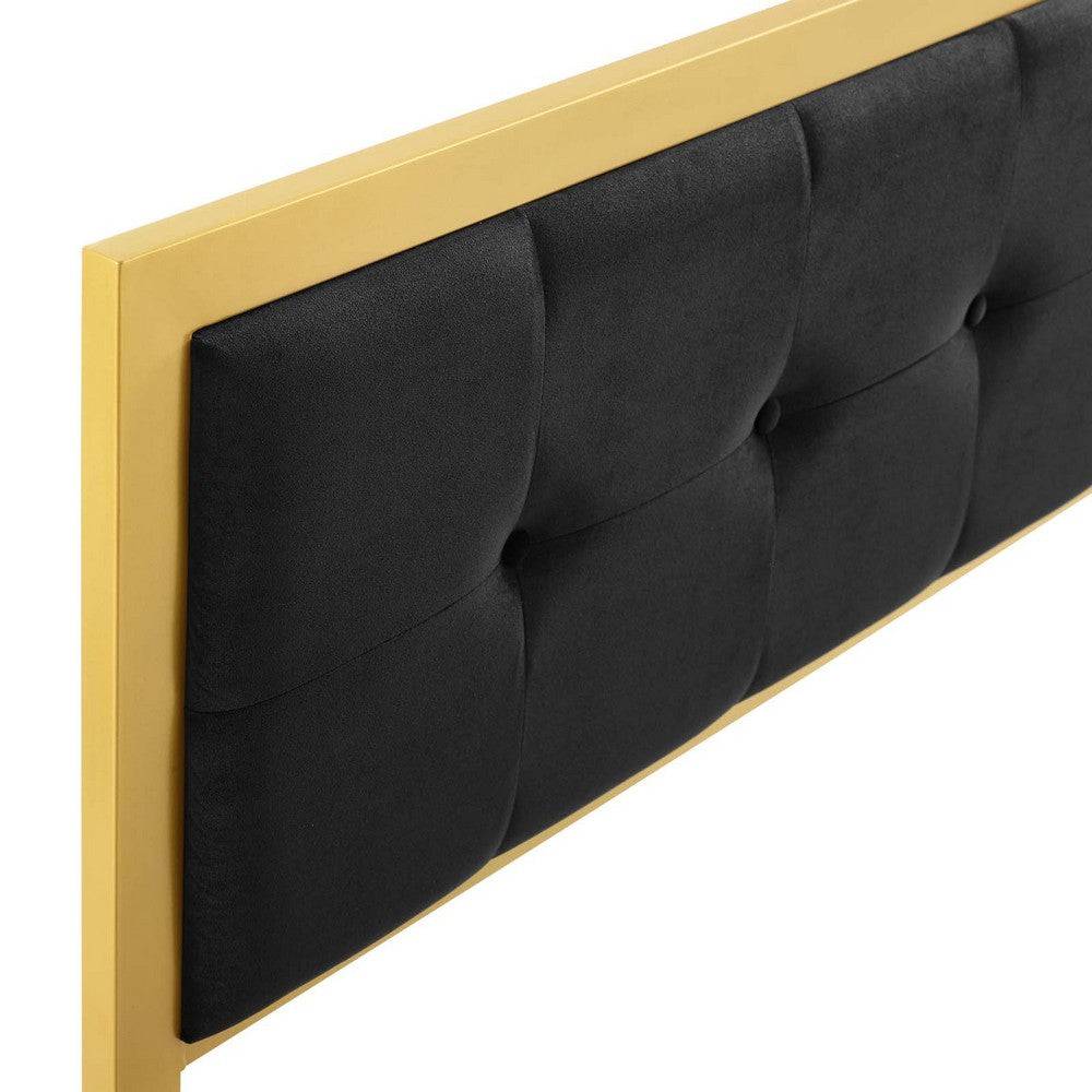 Teagan Tufted Full Performance Velvet Headboard - No Shipping Charges
