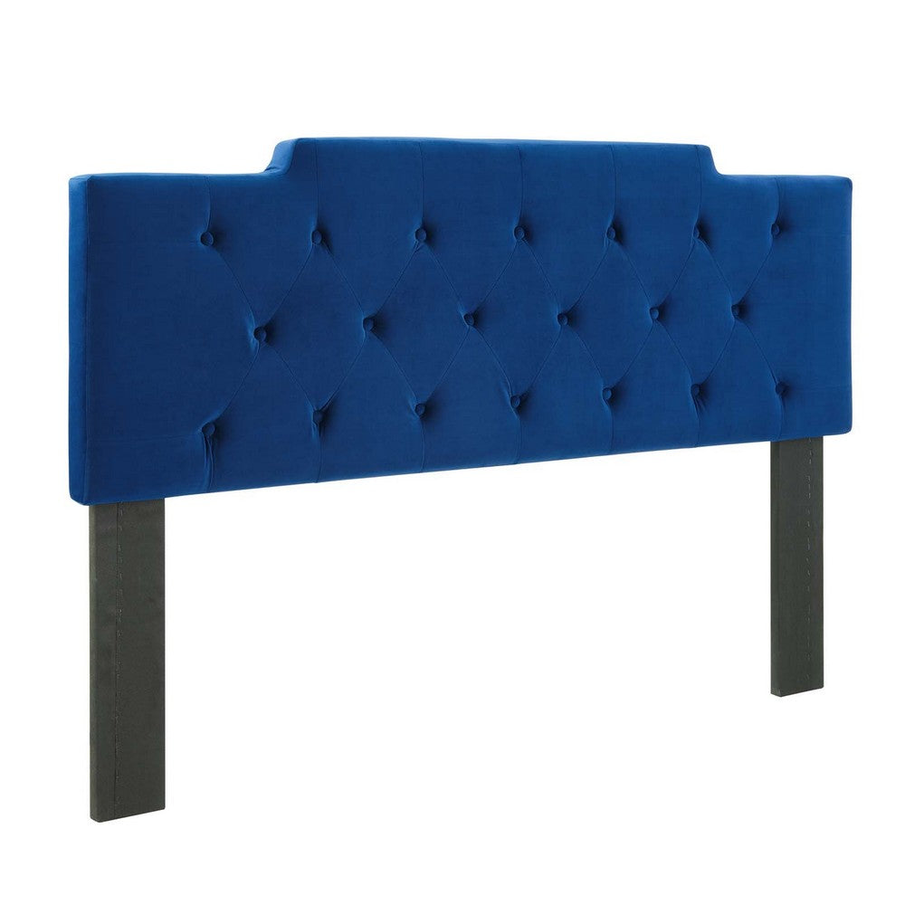 Juliet Tufted Twin Performance Velvet Headboard - No Shipping Charges