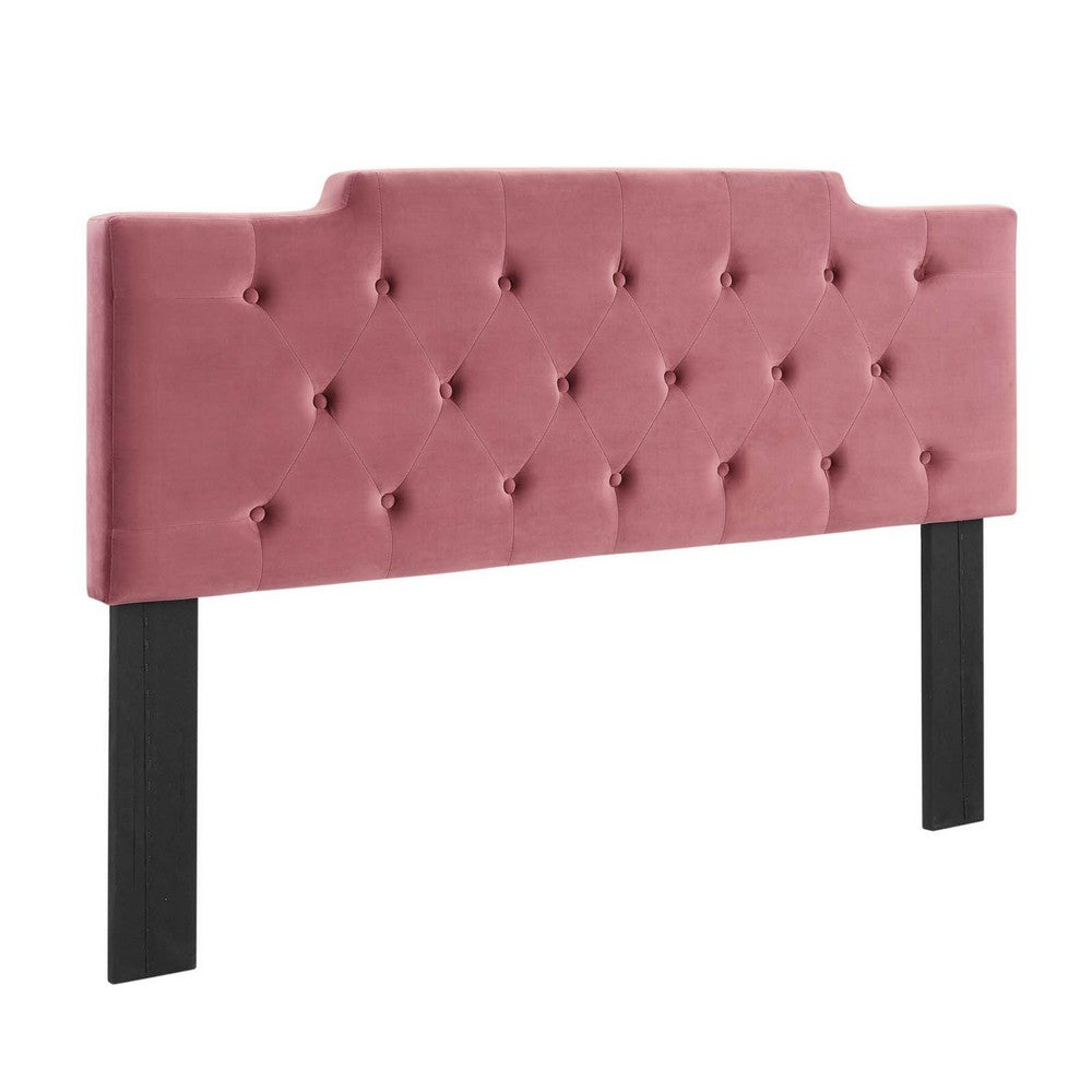Juliet Tufted Performance Velvet King/California King Headboard by Modway| Red