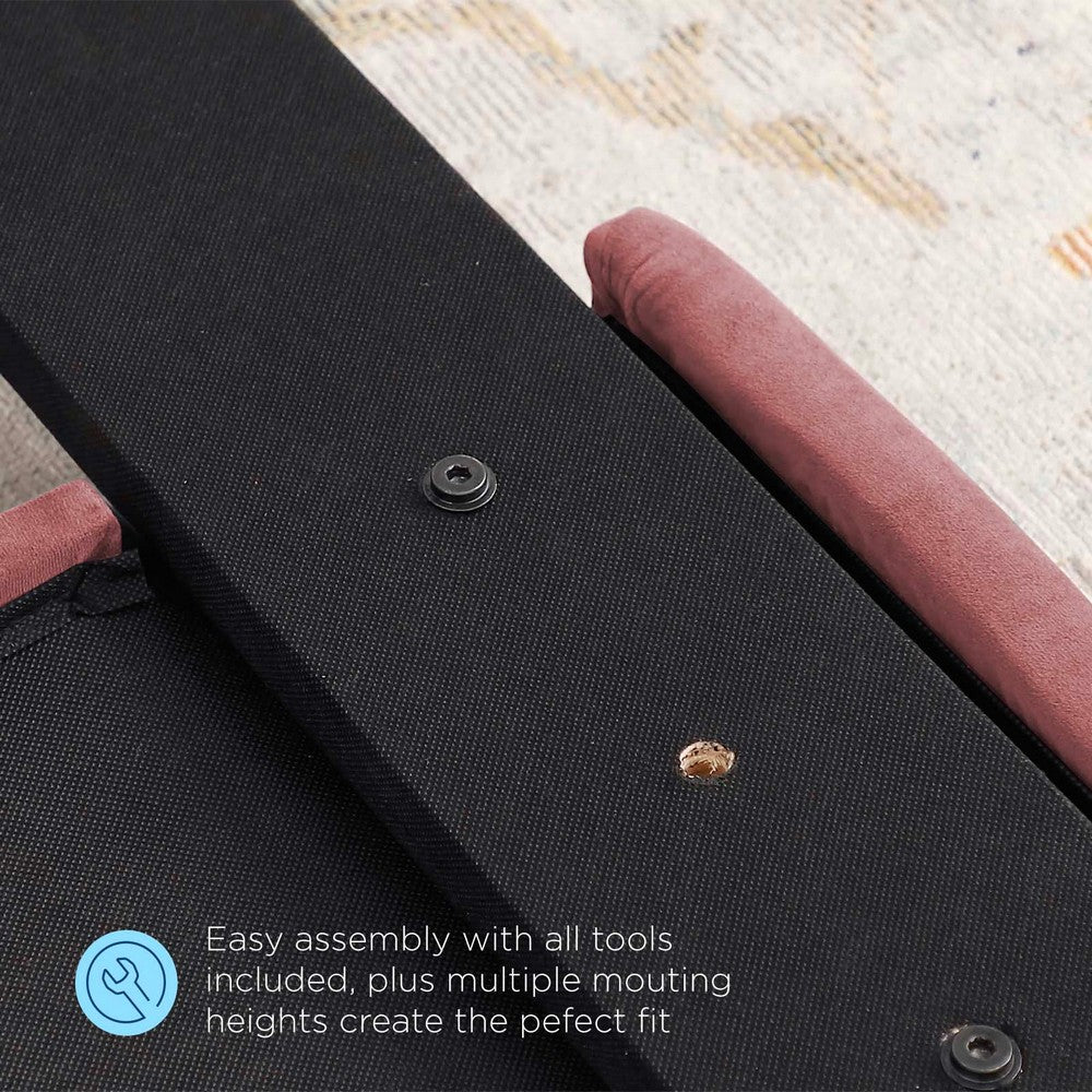 Juliet Tufted Performance Velvet King/California King Headboard by Modway| Red