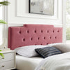 Juliet Tufted Performance Velvet King/California King Headboard by Modway| Red
