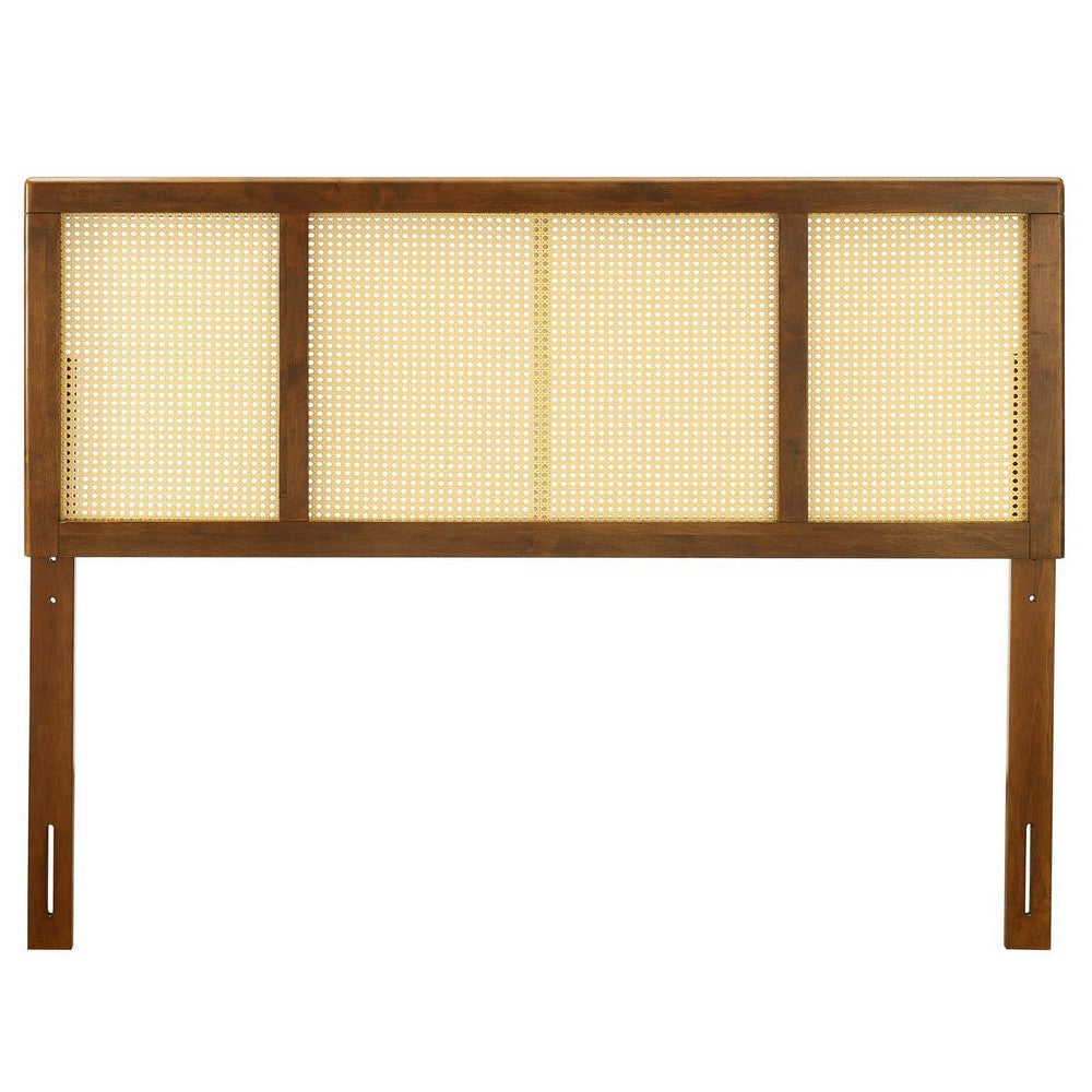 Delmare Cane Full Headboard by Modway| Brown