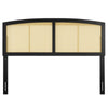 Halcyon Cane Full Headboard by Modway| Black