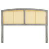 Halcyon Cane Queen Headboard by Modway| Gray