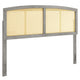 Halcyon Cane Queen Headboard by Modway| Gray
