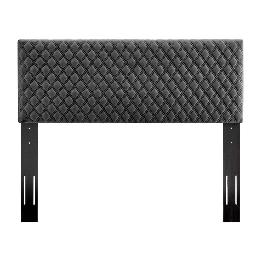 Angela Full/Queen Performance Velvet Headboard  - No Shipping Charges