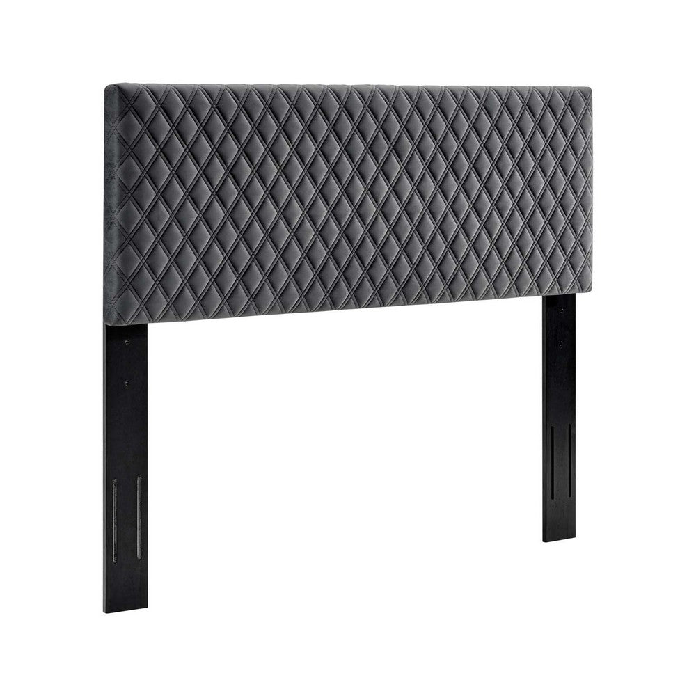 Angela Full/Queen Performance Velvet Headboard  - No Shipping Charges