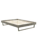 Billie Wood Full Platform Bed Frame by Modway| Gray