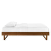 Modway MOD-6213-WAL Billie Full Wood Platform Bed Frame Walnut MDY-MOD-6213-WAL