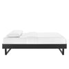 Billie Queen Wood Platform Bed Frame - No Shipping Charges MDY-MOD-6214-BLK