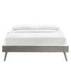 Margo Wood Twin Platform Bed Frame by Modway| Gray