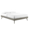 Margo Wood Queen Platform Bed Frame by Modway| Gray