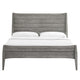 Georgia Wood King Platform Bed by Modway| Gray