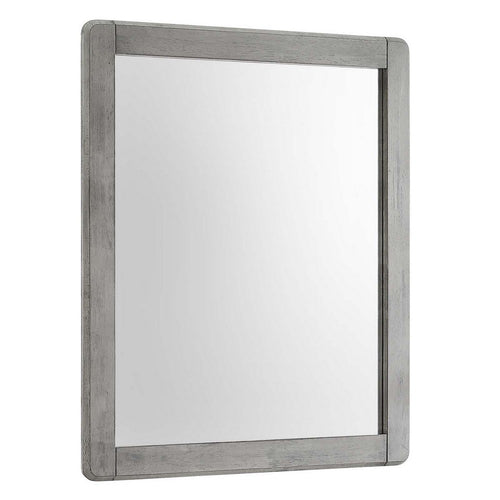 Georgia Wood Mirror by Modway| Gray