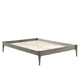 June Wood Full Platform Bed Frame by Modway| Gray
