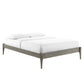June Queen Wood Platform Bed Frame - No Shipping Charges