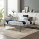 June Wood Queen Platform Bed Frame by Modway| Gray