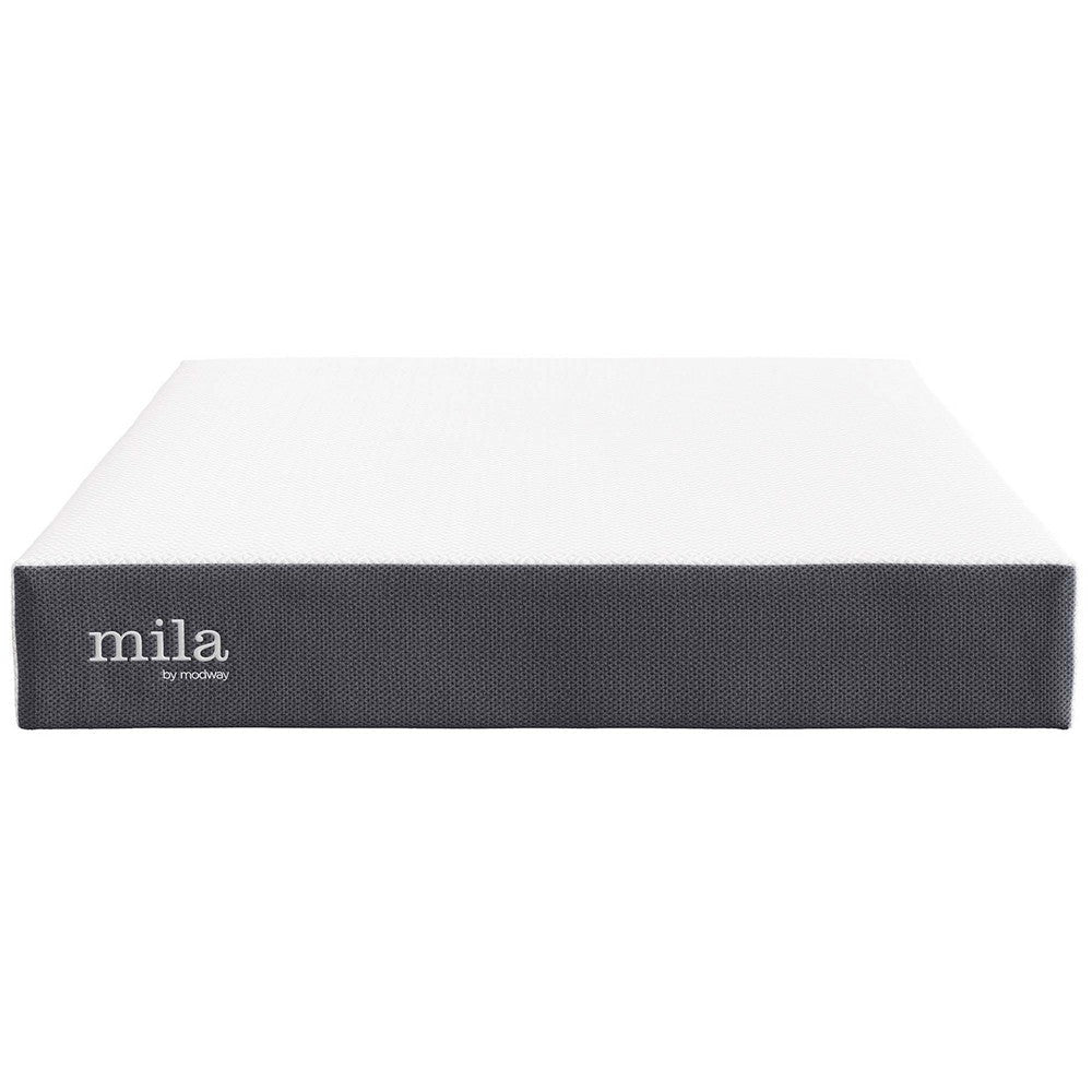 Modway Mila Firm 10’’ Fiberglass Free Memory Foam Queen Mattress MDY-MOD-6262-WHI