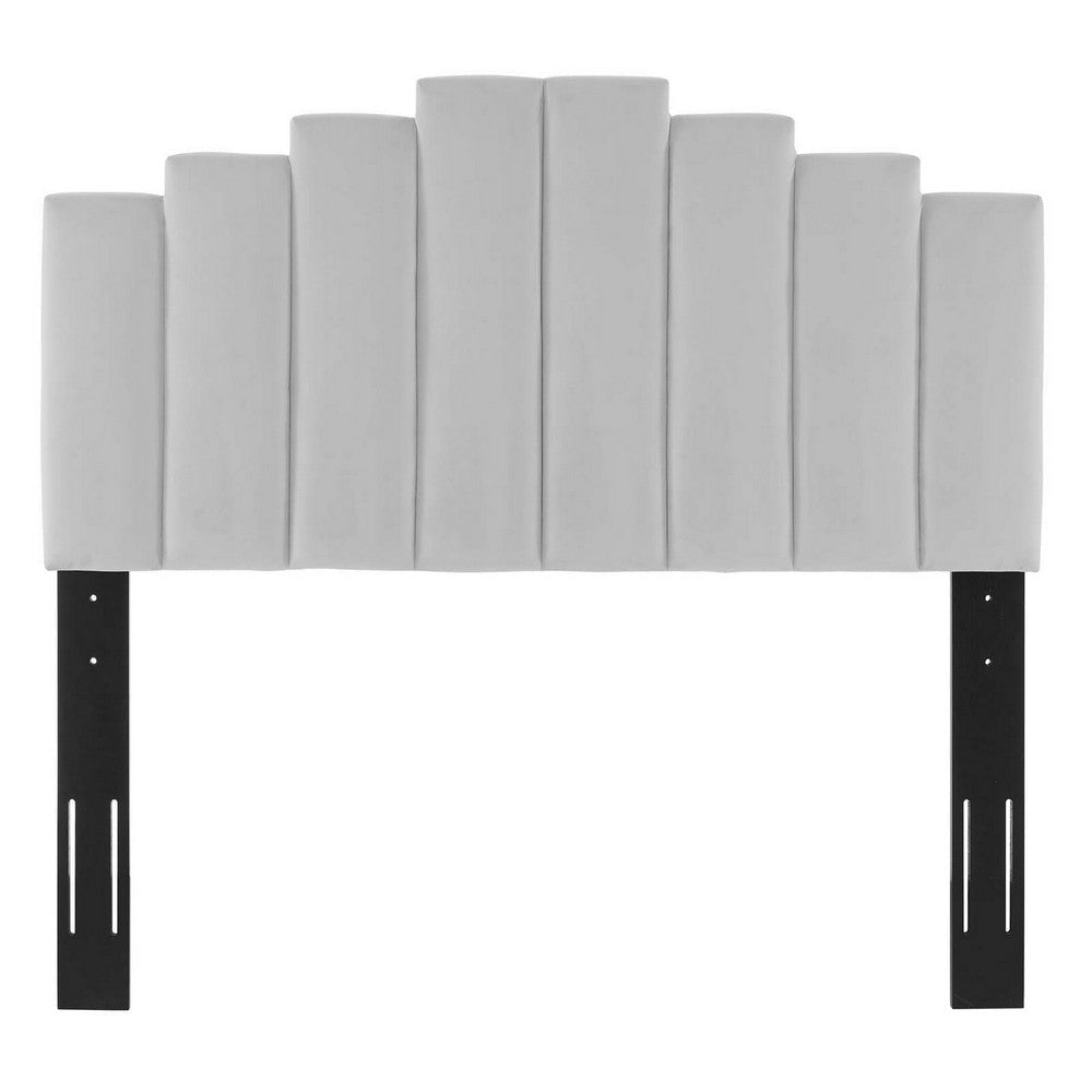 Noelle Performance Velvet Twin Headboard - No Shipping Charges