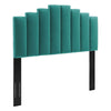 Noelle Performance Velvet Twin Headboard - No Shipping Charges