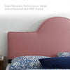 Dawn Twin Performance Velvet Headboard - No Shipping Charges