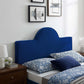 Modway Dawn Performance Velvet Headboard Full/Queen Navy MDY-MOD-6303-NAV