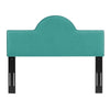 Modway Dawn Performance Velvet Headboard King/CA King Teal MDY-MOD-6304-TEA