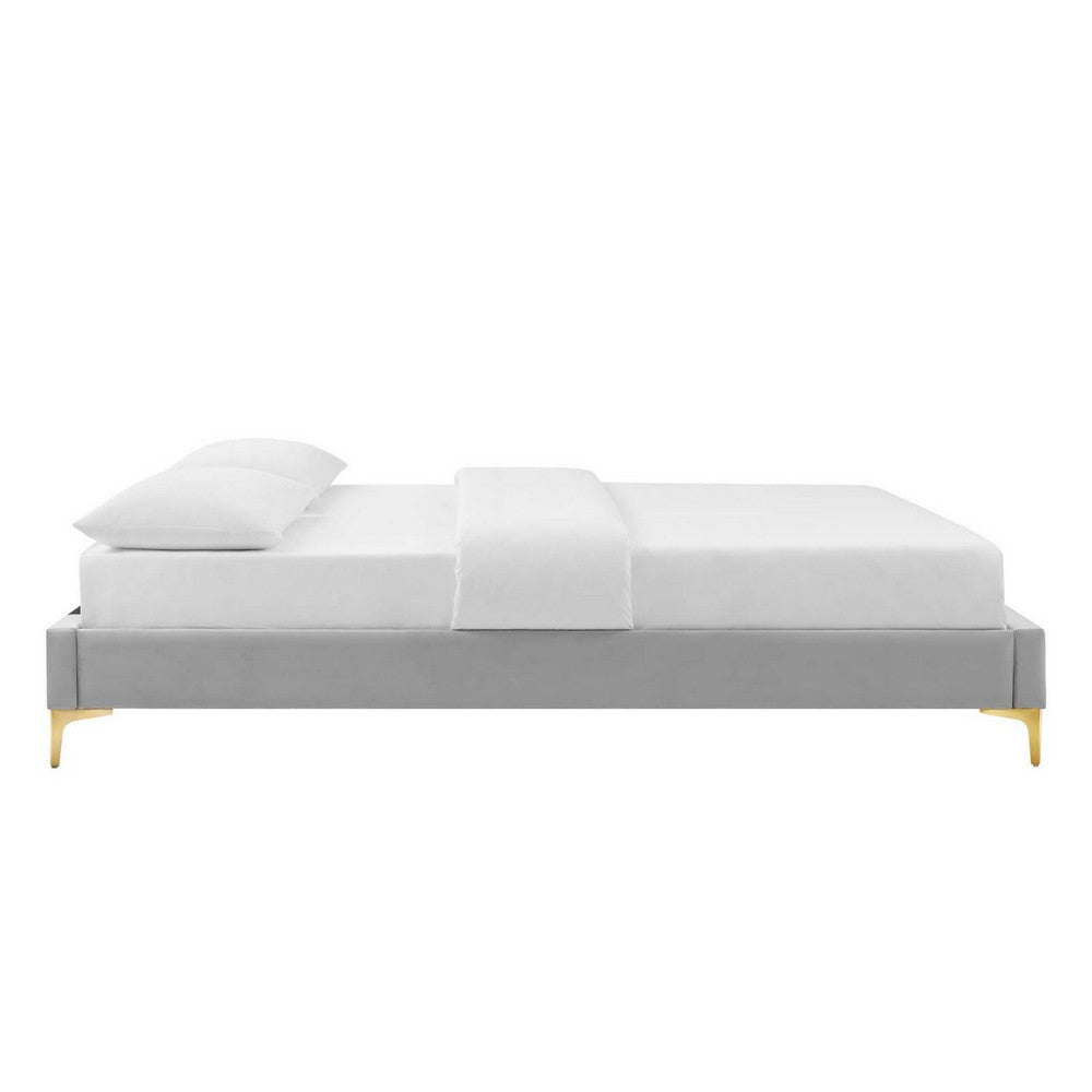 Sutton Twin Performance Velvet Bed Frame - No Shipping Charges