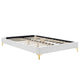 Sutton Performance Velvet Twin Bed Frame by Modway| White