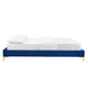 Modway MOD-6306-NAV Sutton Full Performance Velvet Bed Frame Navy MDY-MOD-6306-NAV