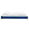 Modway MOD-6306-NAV Sutton Full Performance Velvet Bed Frame Navy MDY-MOD-6306-NAV