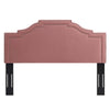 Lucia Full/Queen Performance Velvet Headboard - No Shipping Charges
