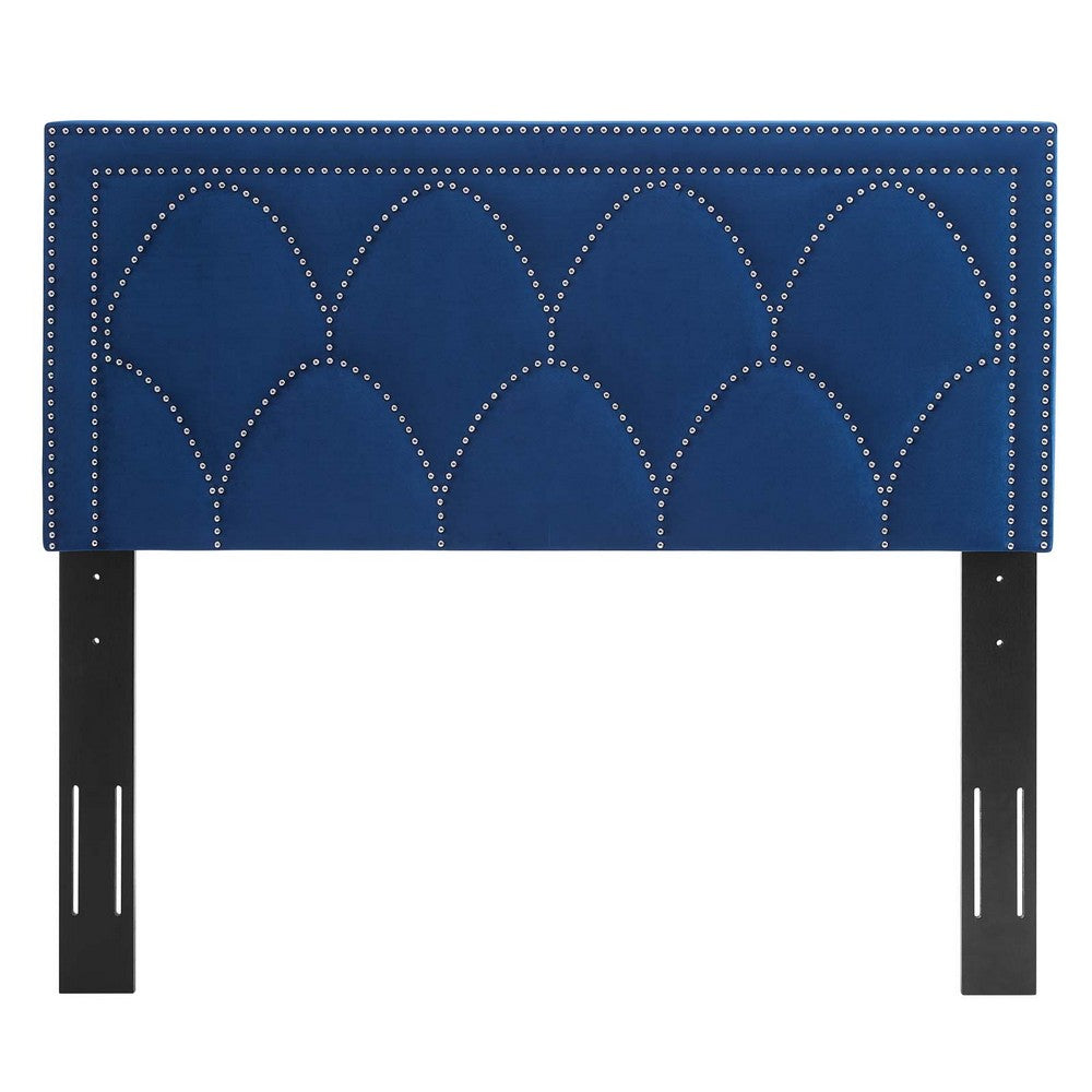 Greta Performance Velvet Twin Headboard  - No Shipping Charges