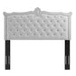 Louisa Tufted Performance Velvet Twin Headboard  - No Shipping Charges