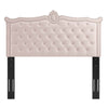 Louisa Tufted Performance Velvet Full/Queen Headboard  - No Shipping Charges