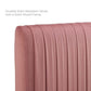 Eloise Channel Tufted Performance Velvet Full/Queen Headboard - No Shipping Charges
