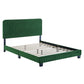 Modway Celine Channel Tufted Performance Velvet Platform Bed Queen Emerald MDY-MOD-6334-EME