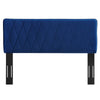 Modway Leila Performance Velvet Headboard King/Califronia King Navy MDY-MOD-6345-NAV