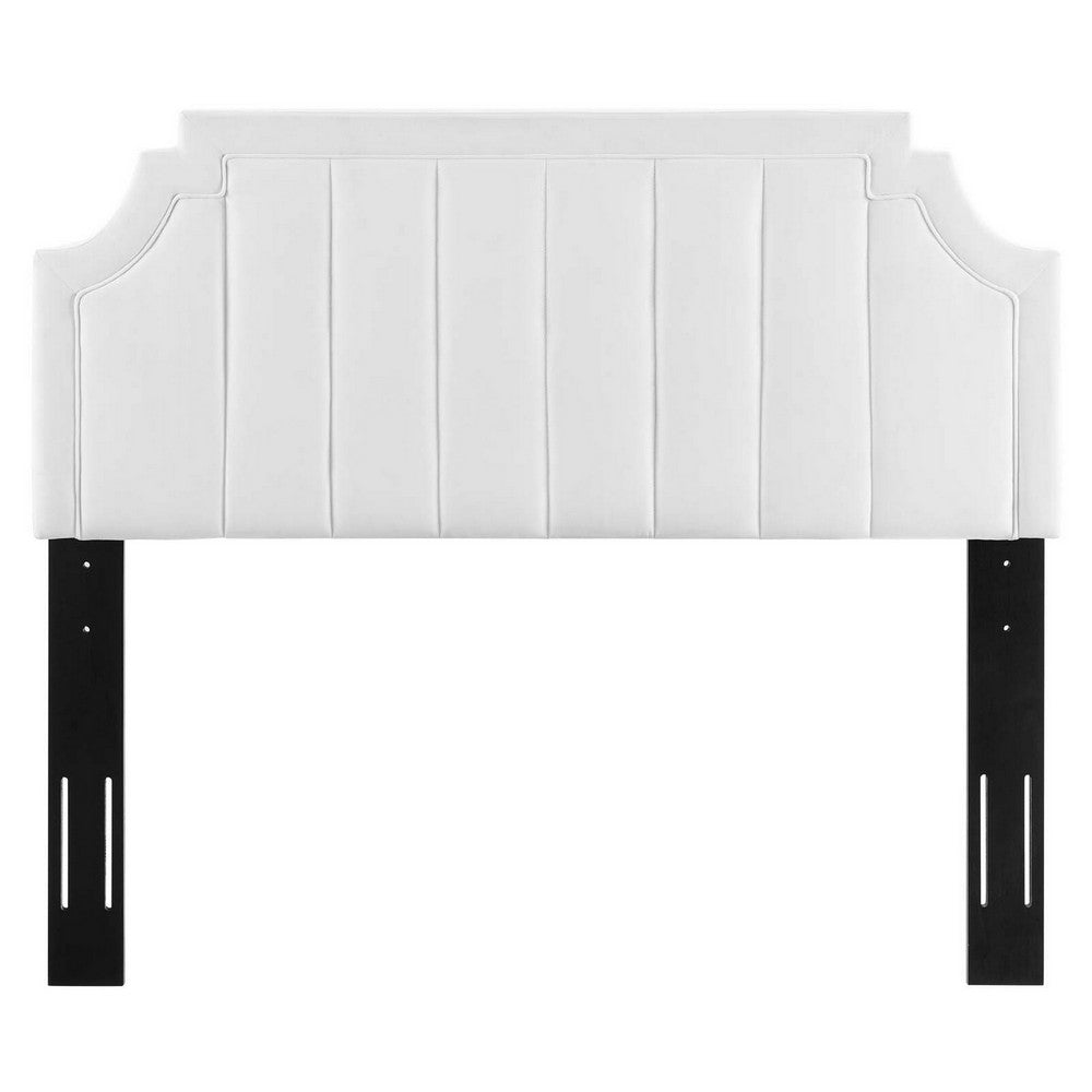 Alyona Channel Tufted Performance Velvet Twin Headboard - No Shipping Charges