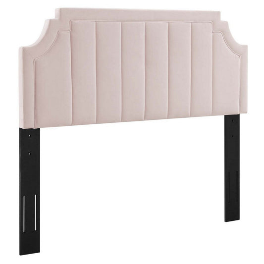 Alyona Channel Tufted Performance Velvet Full/Queen Headboard  - No Shipping Charges