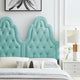 Augustine Tufted Performance Velvet Twin Headboard by Modway| Green