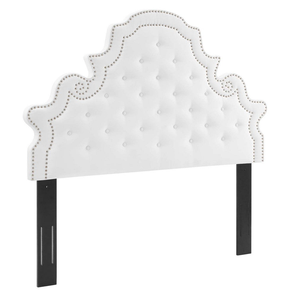 Diana Tufted Performance Velvet Twin Headboard - No Shipping Charges