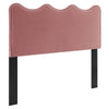 Athena Performance Velvet Twin Headboard  - No Shipping Charges