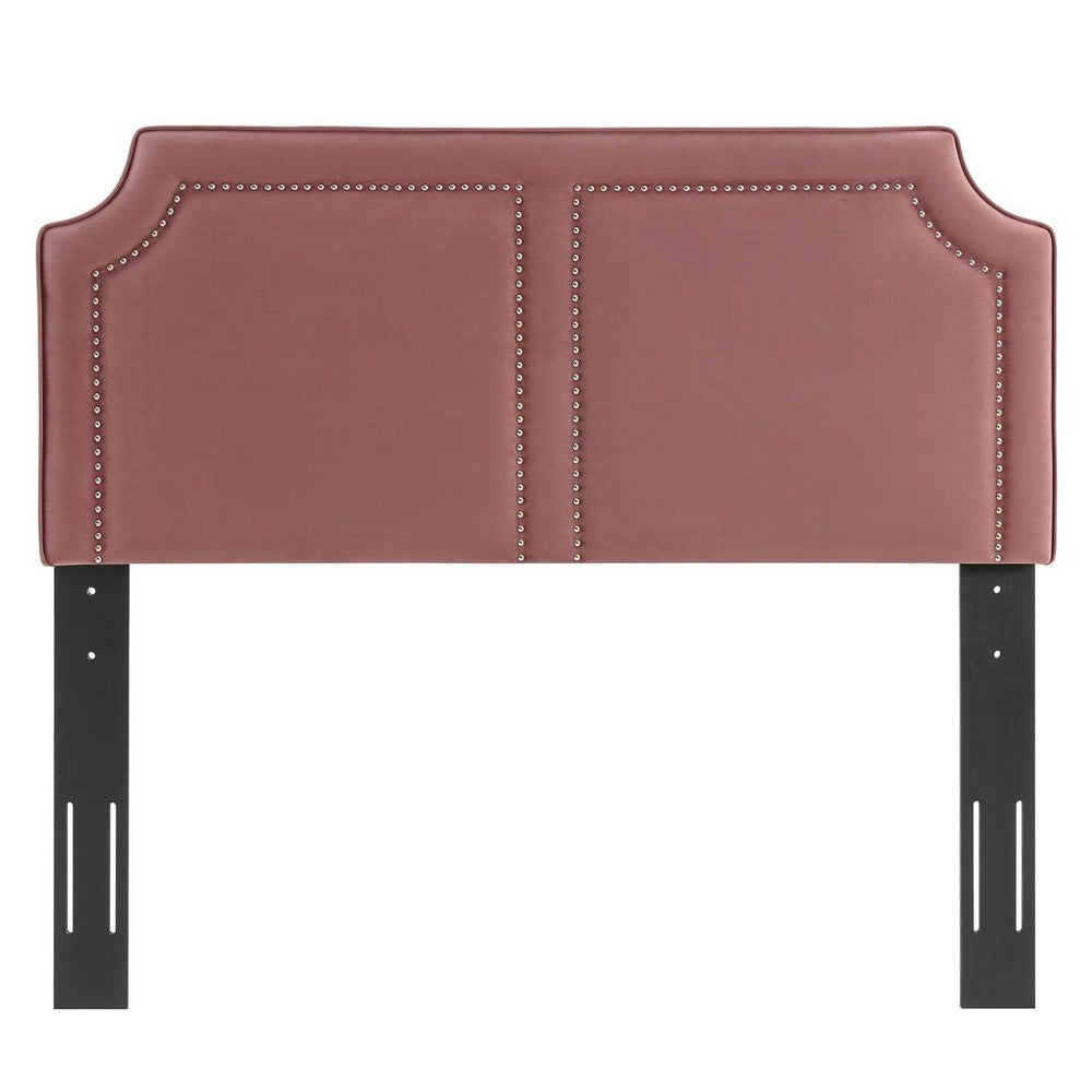 Cynthia Performance Velvet Twin Headboard  - No Shipping Charges
