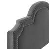 Belinda Performance Velvet Twin Headboard - No Shipping Charges