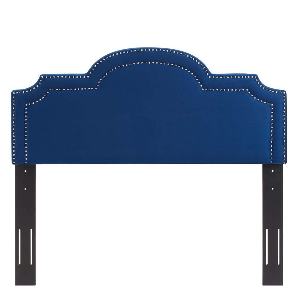 Modway Belinda Performance Velvet Twin Headboard with Navy Finish MOD-6568-NAV MDY-MOD-6568-NAV