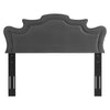 Evangeline Performance Velvet Twin Headboard  - No Shipping Charges