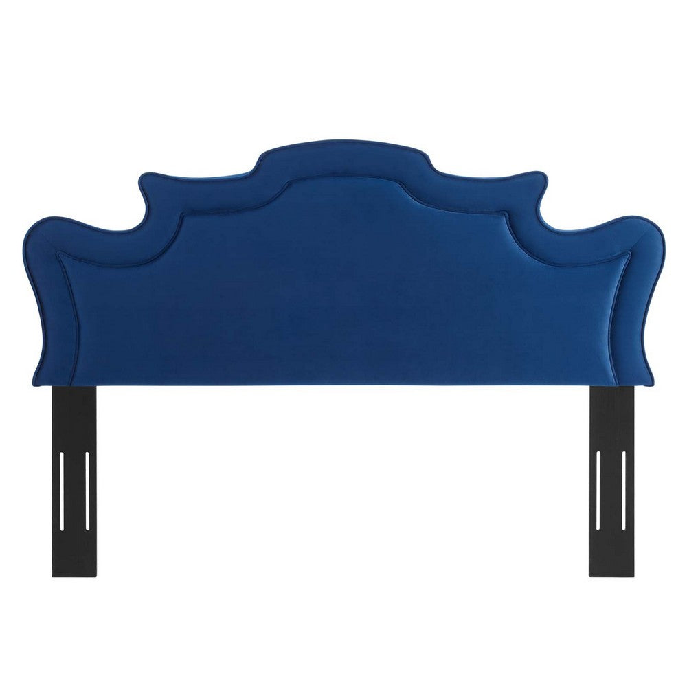 Evangeline Performance Velvet Twin Headboard - No Shipping Charges