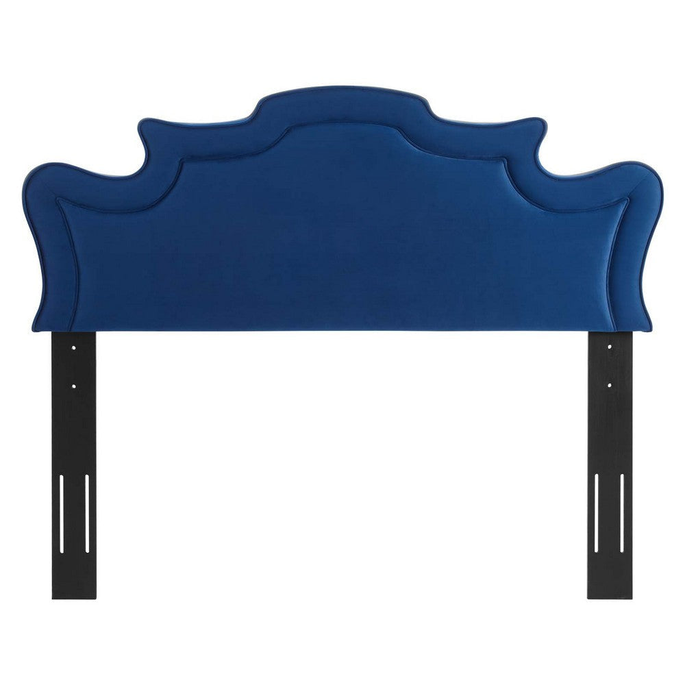 Modway Evangeline Performance Velvet Headboard King/California King Navy MDY-MOD-6573-NAV