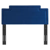 Modway Transfix Performance Velvet Twin Headboard in Navy MDY-MOD-6574-NAV